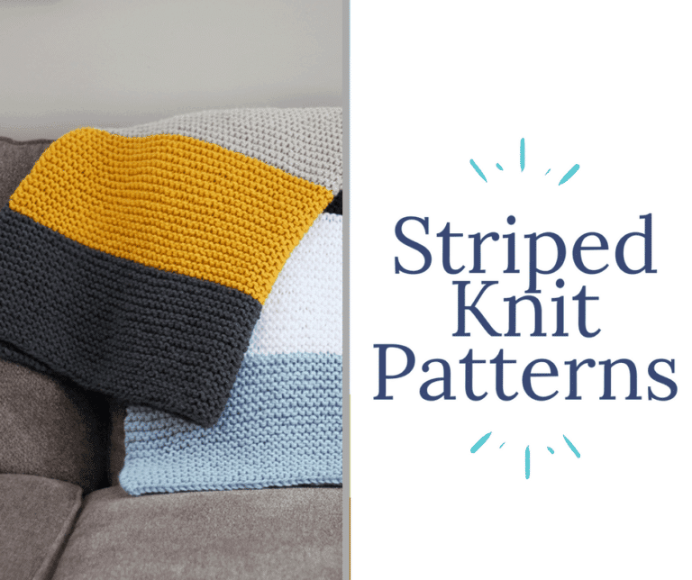 Easy Striped Knit Patterns to Try Today! - Easy Crochet Patterns