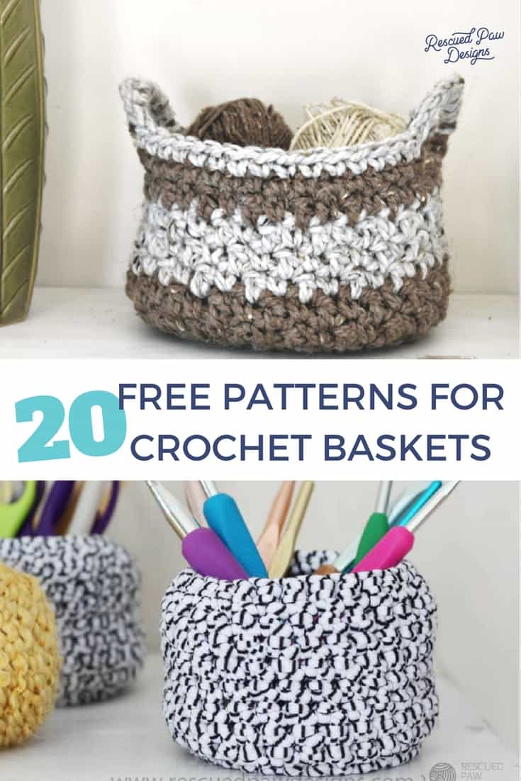 Quick + Easy Crochet Basket Pattern » Make & Do Crew