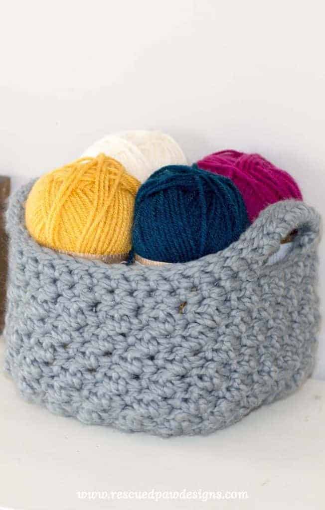 Crochet Basket Patten perfect for Easter 