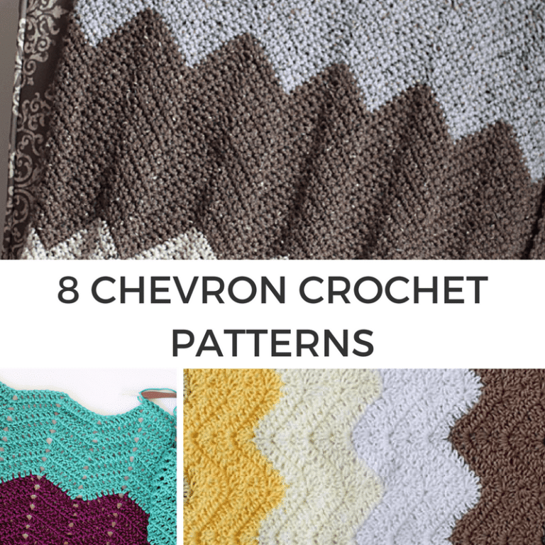 8 Must-Try Chevron Crochet Patterns
