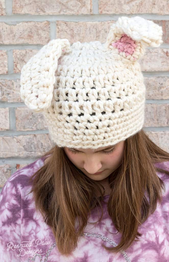 Bunny Hat Crochet Pattern