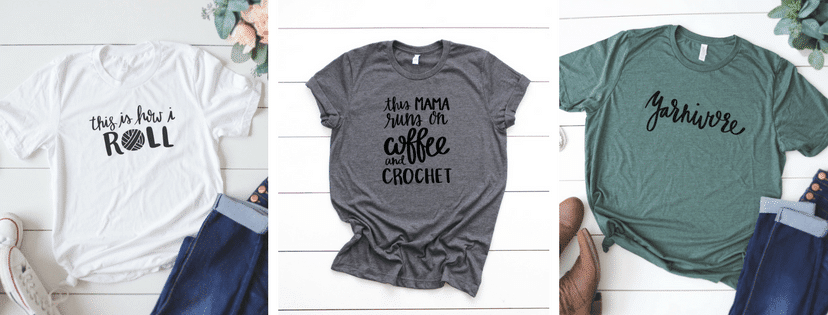 funny crochet shirts