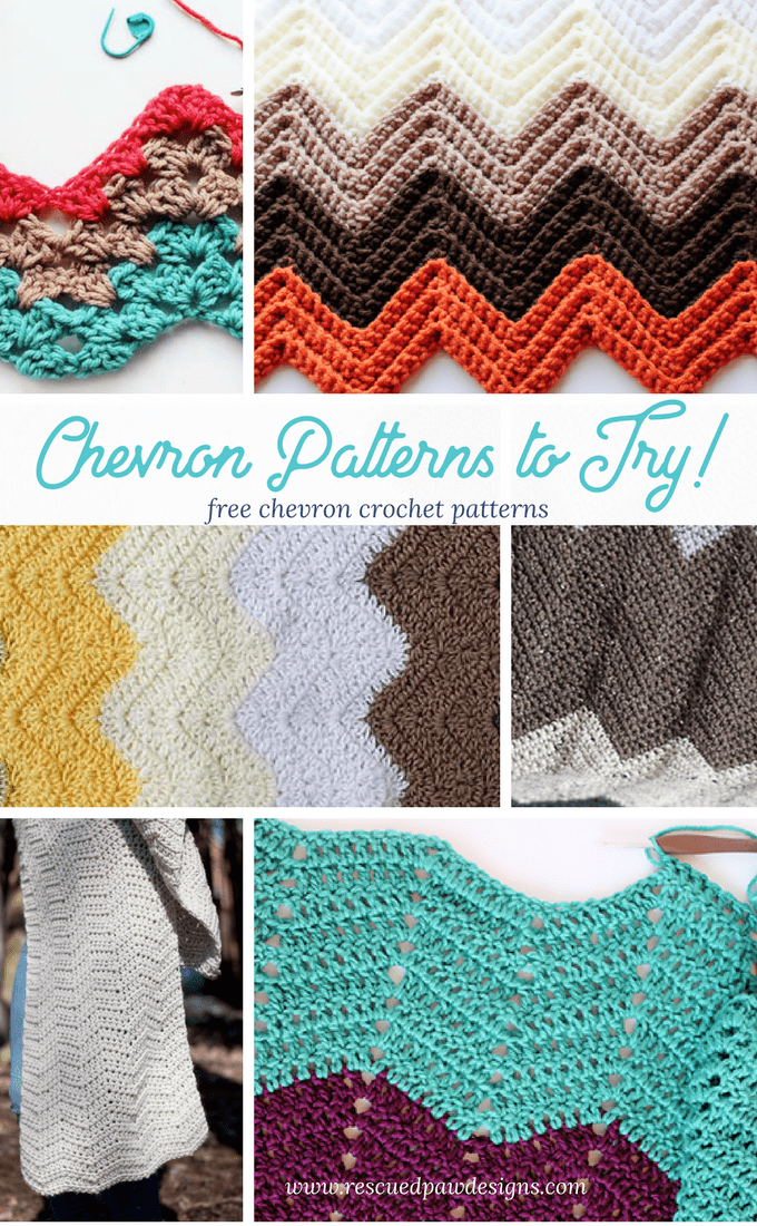 Crochet Chevron Patterns Roundup