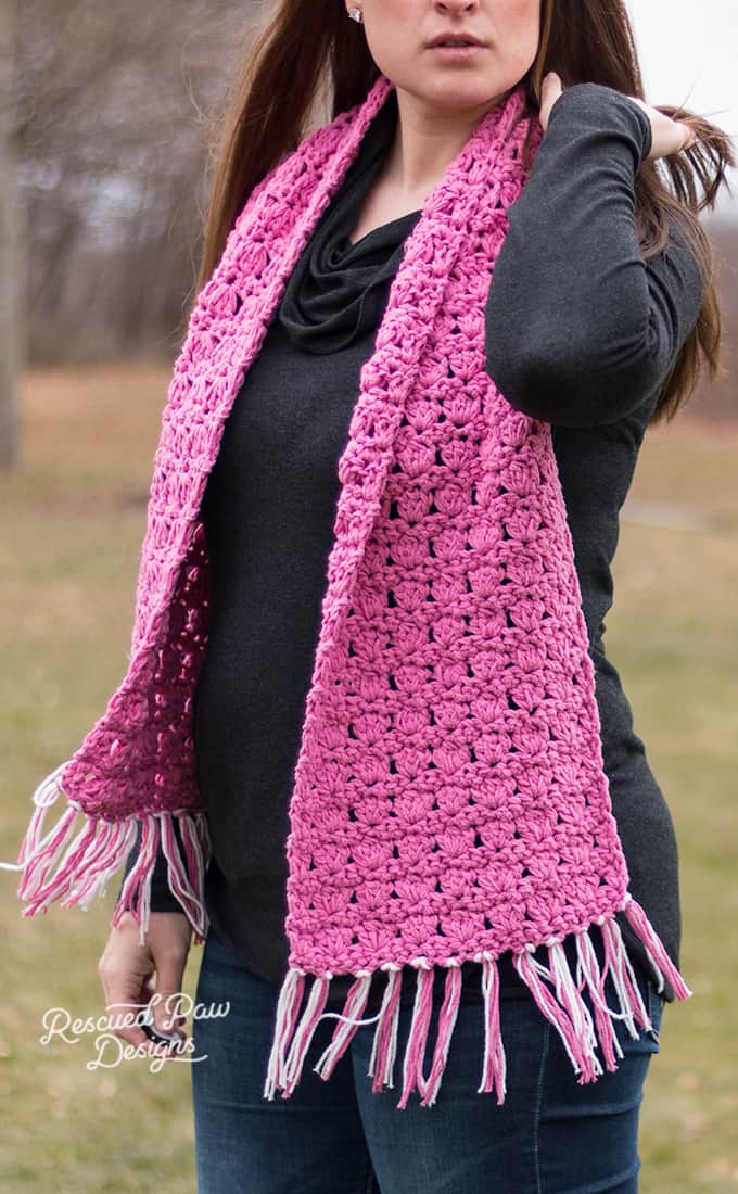 Pretty in Pink Scarf 