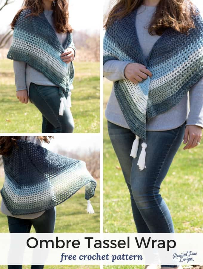 easy crochet shawl pattern 