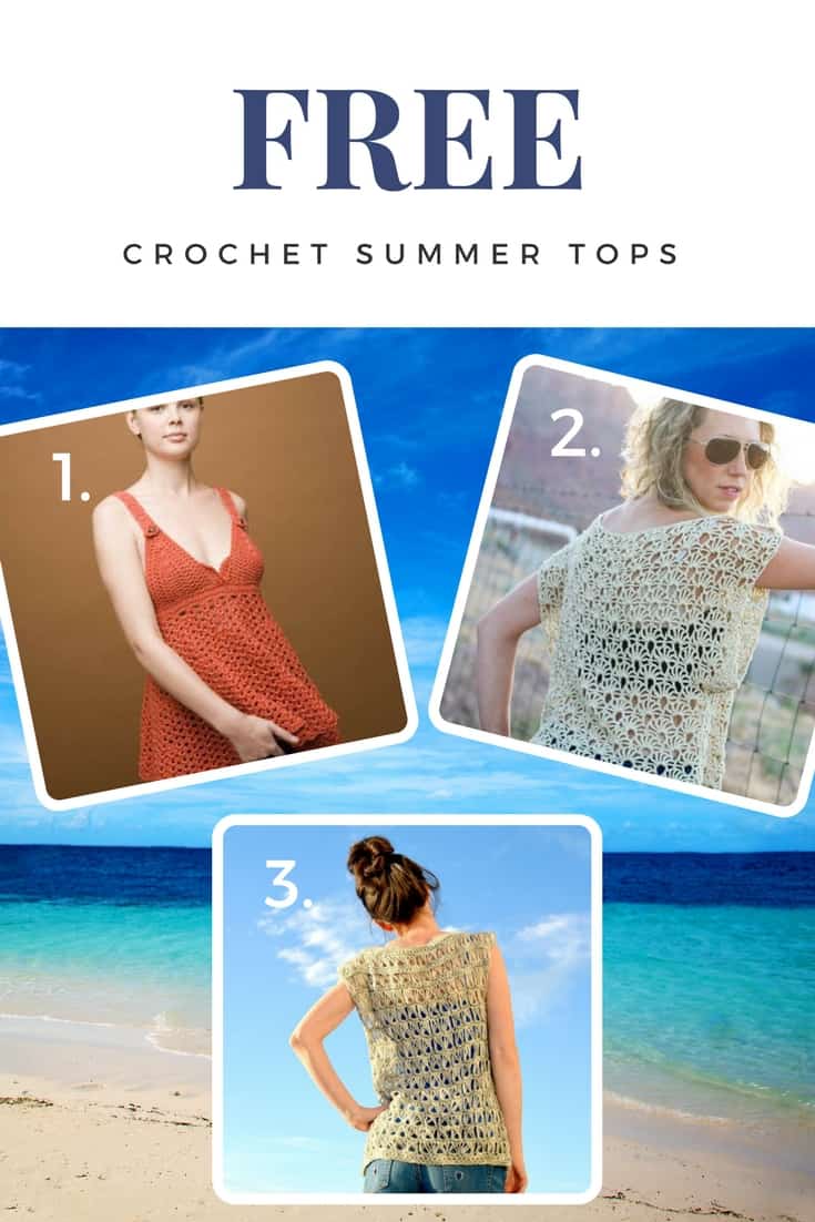 Easy Crochet Summer Tops - Easy Crochet