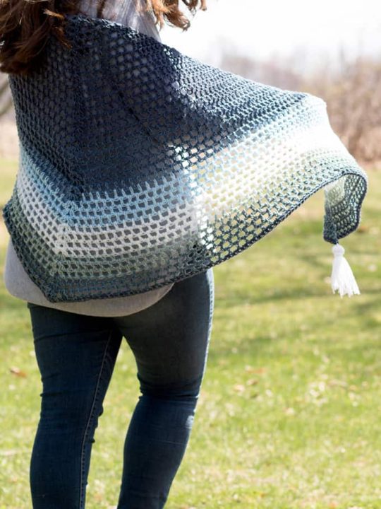 Ombre Crochet Wrap Pattern