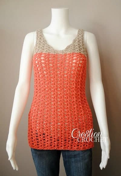 Crochet Summer Tank Top Pattern