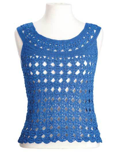 Summer Crochet Tank Top Pattern