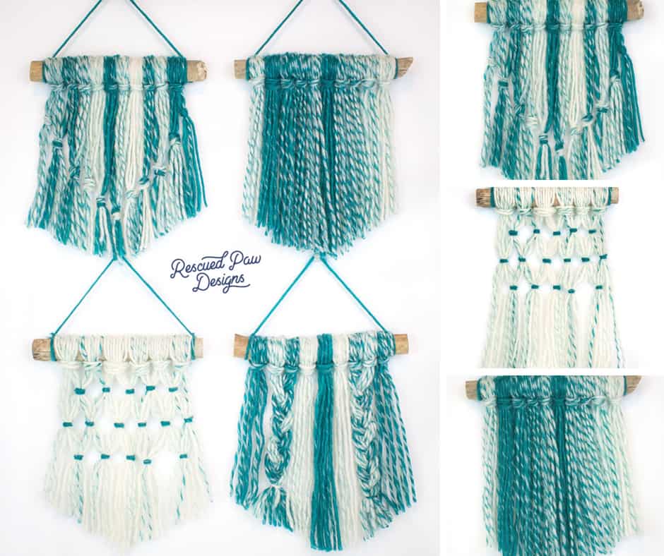 DIY Yarn Wall Hanging Tutorial by Winding Road Crochet for RPD