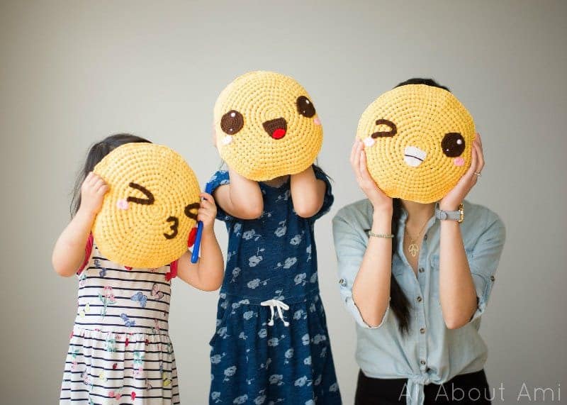 Emoji Pillows by All About Ami