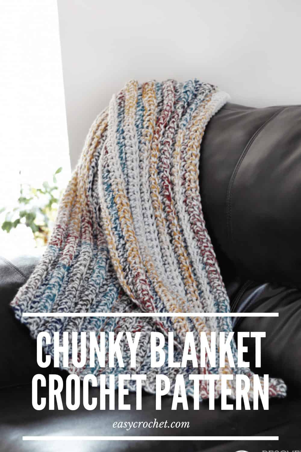 Chunky throw 2025 blanket crochet pattern