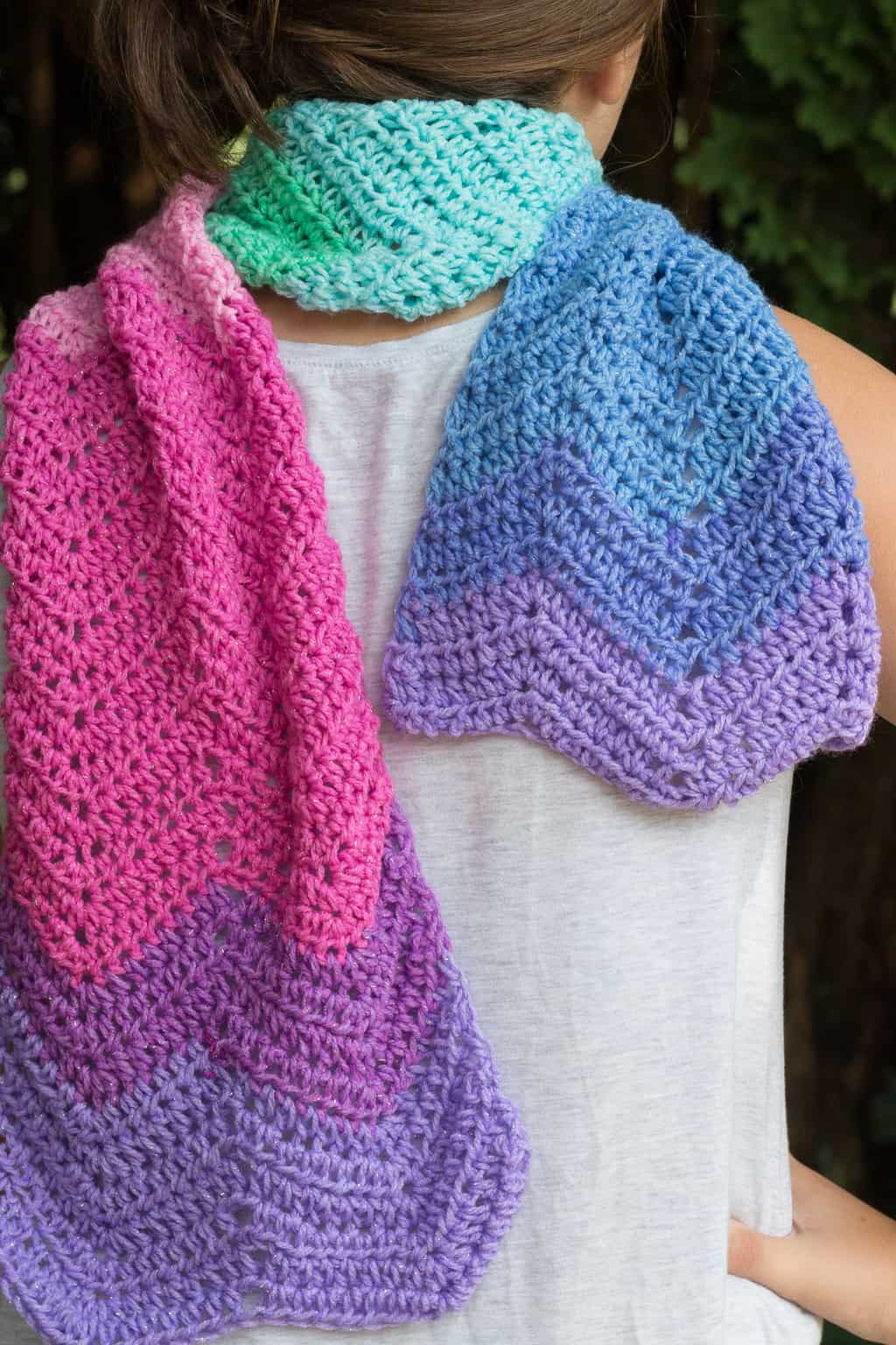 Unicorn Crochet Scarf Pattern