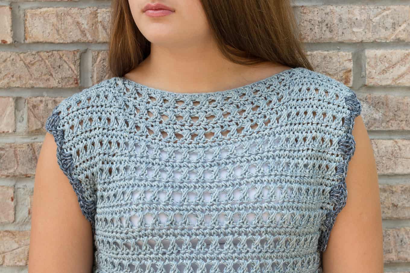 crochet woolen sweater