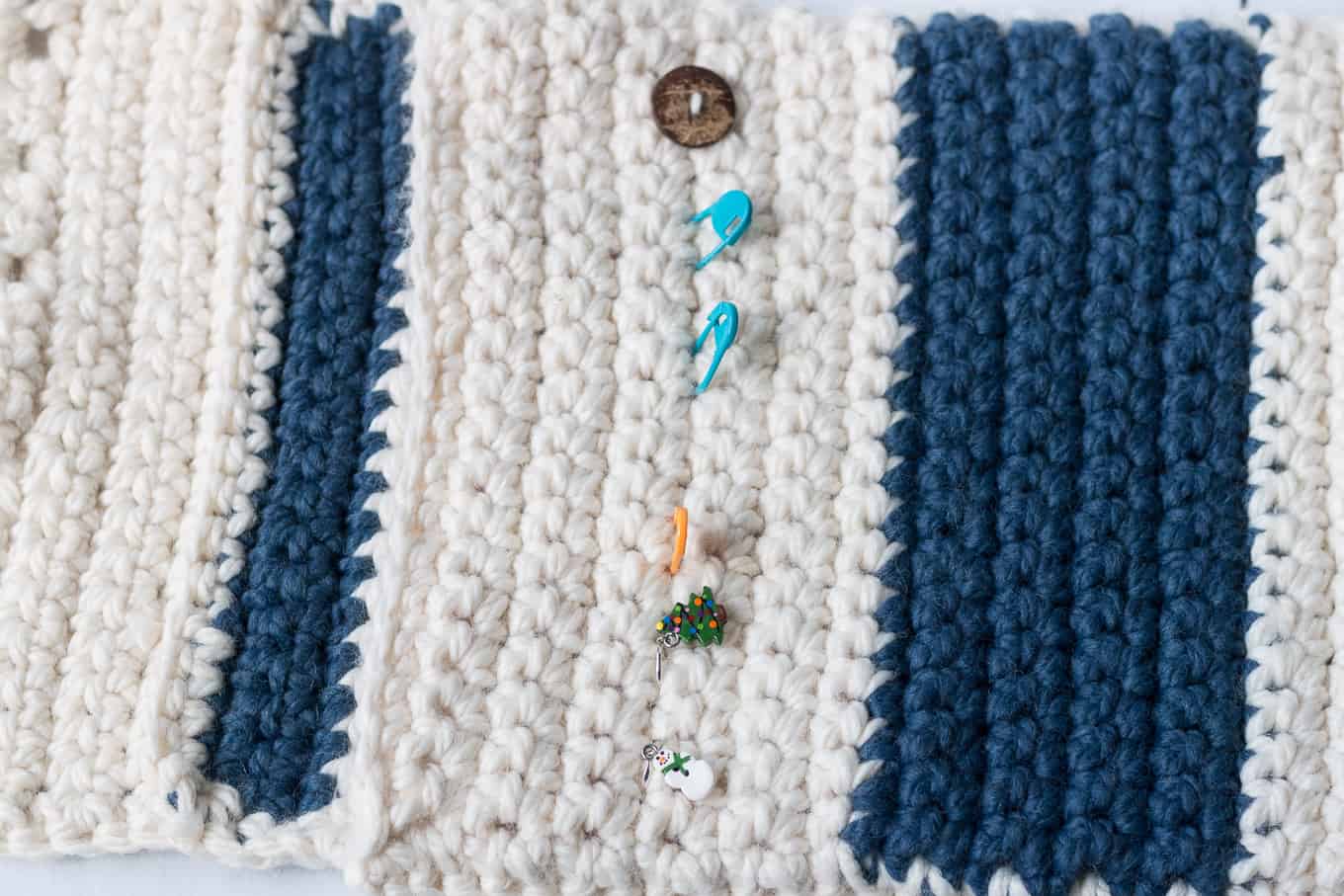 How to Add Buttons to a Crochet Pillow