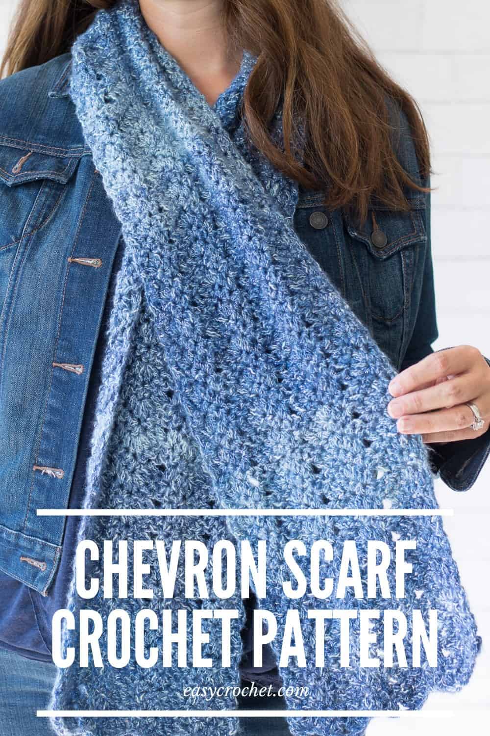 Chevron Scarf via @easycrochetcom