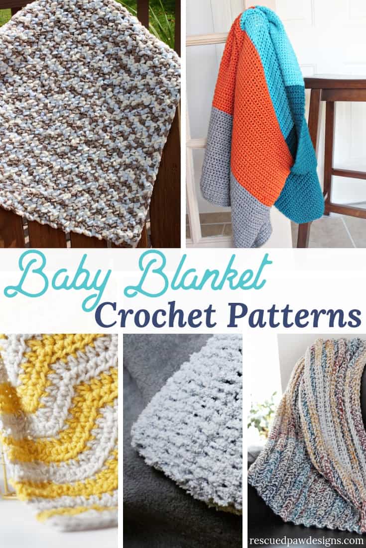 50+ Free Crochet Baby Blanket Patterns (Easy!)