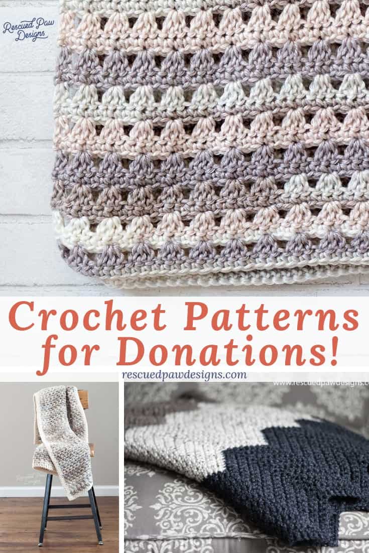 Crochet blankets best sale for animal shelters