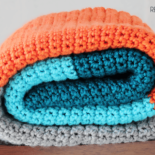 Color Block Blanket Crochet