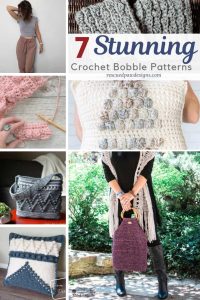 7 Free Bobble Stitch Crochet Patterns