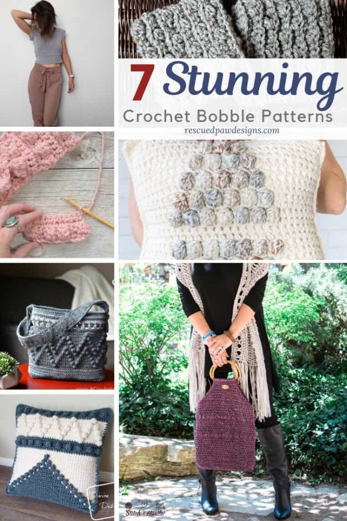 The Best Patterns on How to Crochet a Bobble Stitch - Easy Crochet