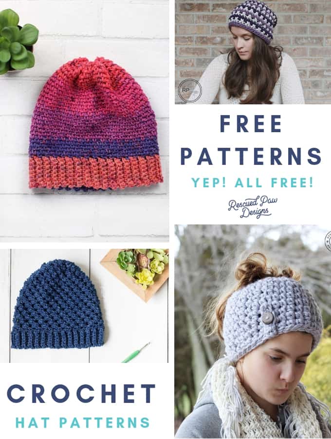 free winter hat patterns