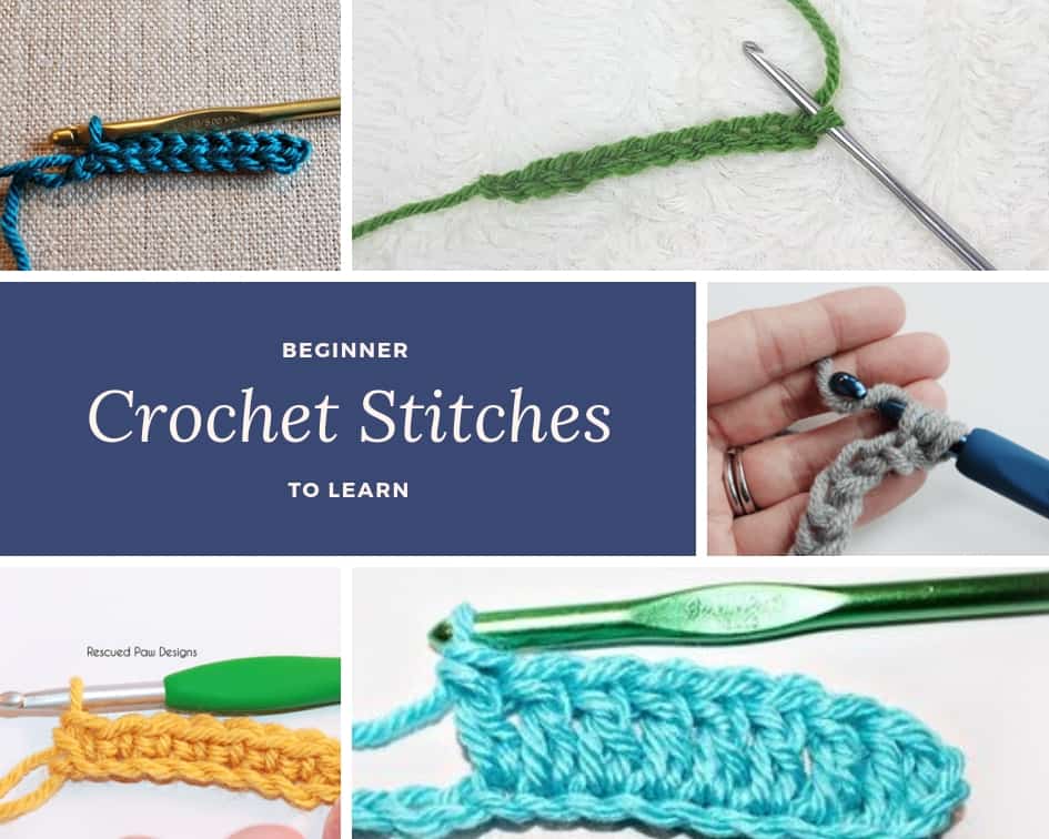 22 Basic Crochet Stitches to Learn - Easy Crochet