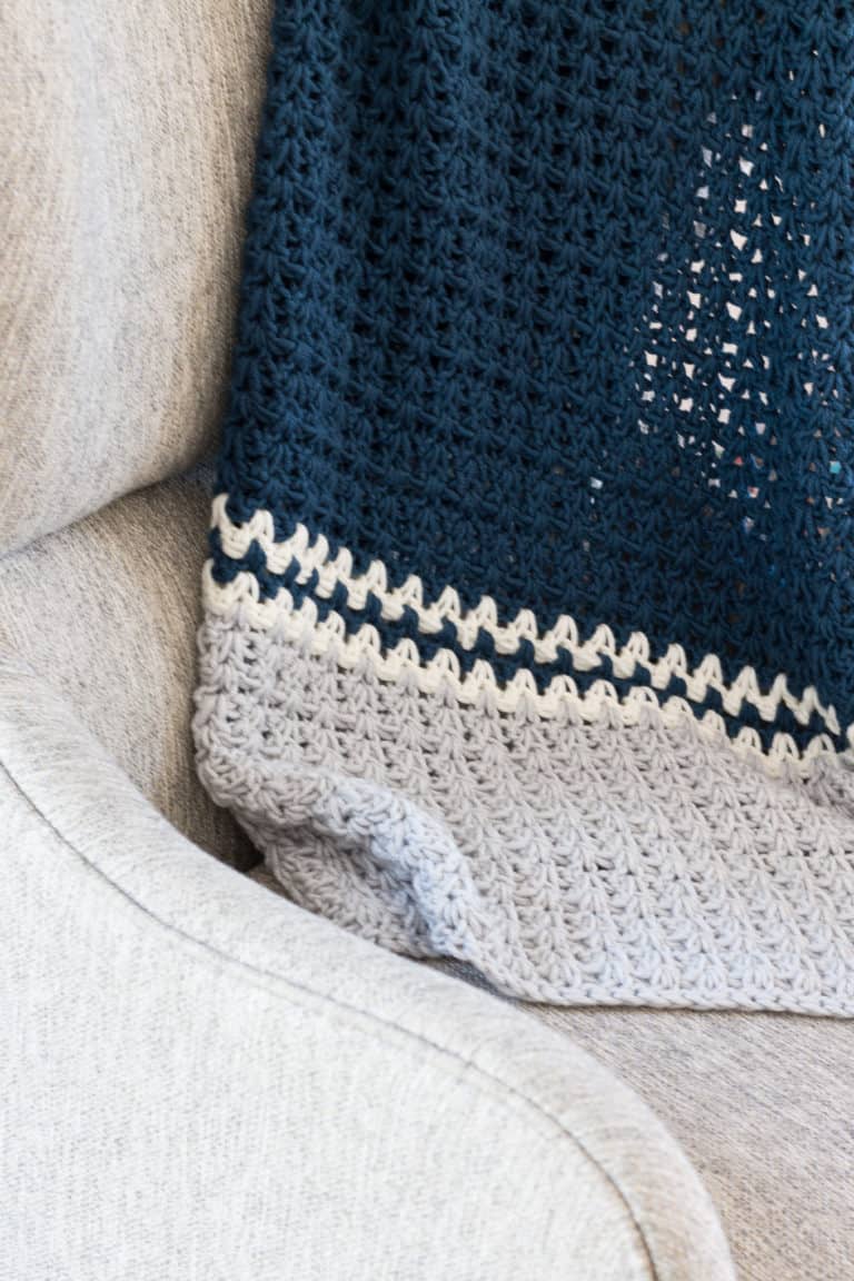 Easy VStitch Crochet Blanket Pattern Easy Crochet Patterns