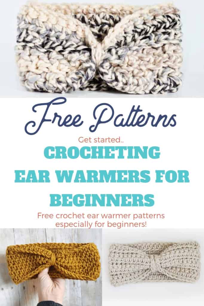 Crochet Ear Warmer Patterns that are great for Beginners! 