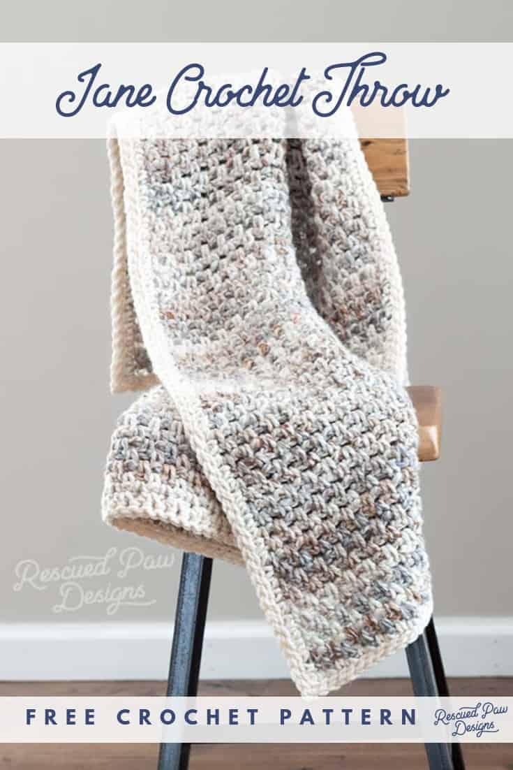 Quick Crochet Blanket for Beginners