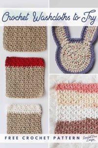 Crochet Washcloths for Last-Minute Gifts