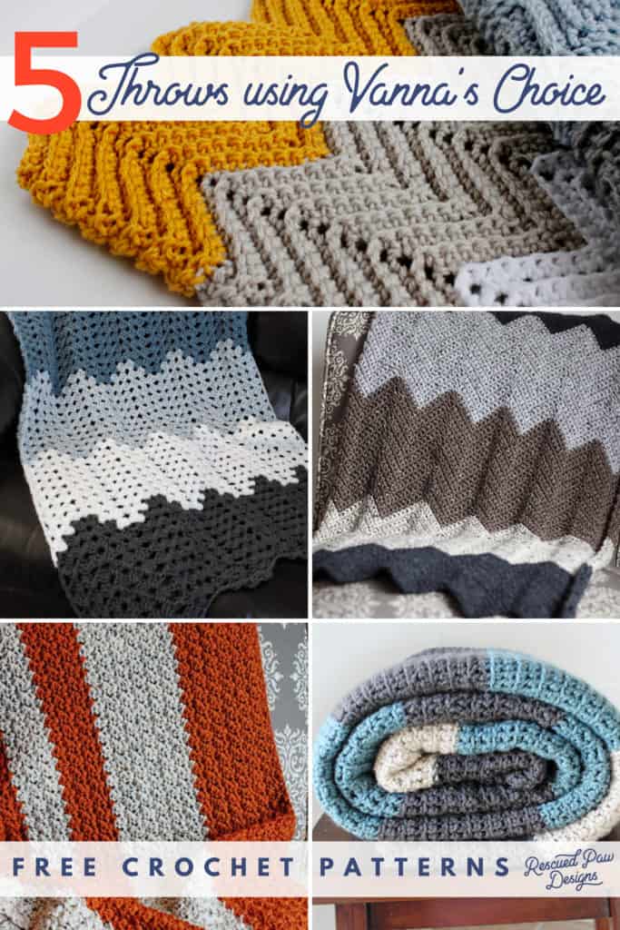 Lion Brand Vanna's Choice Blanket Patterns