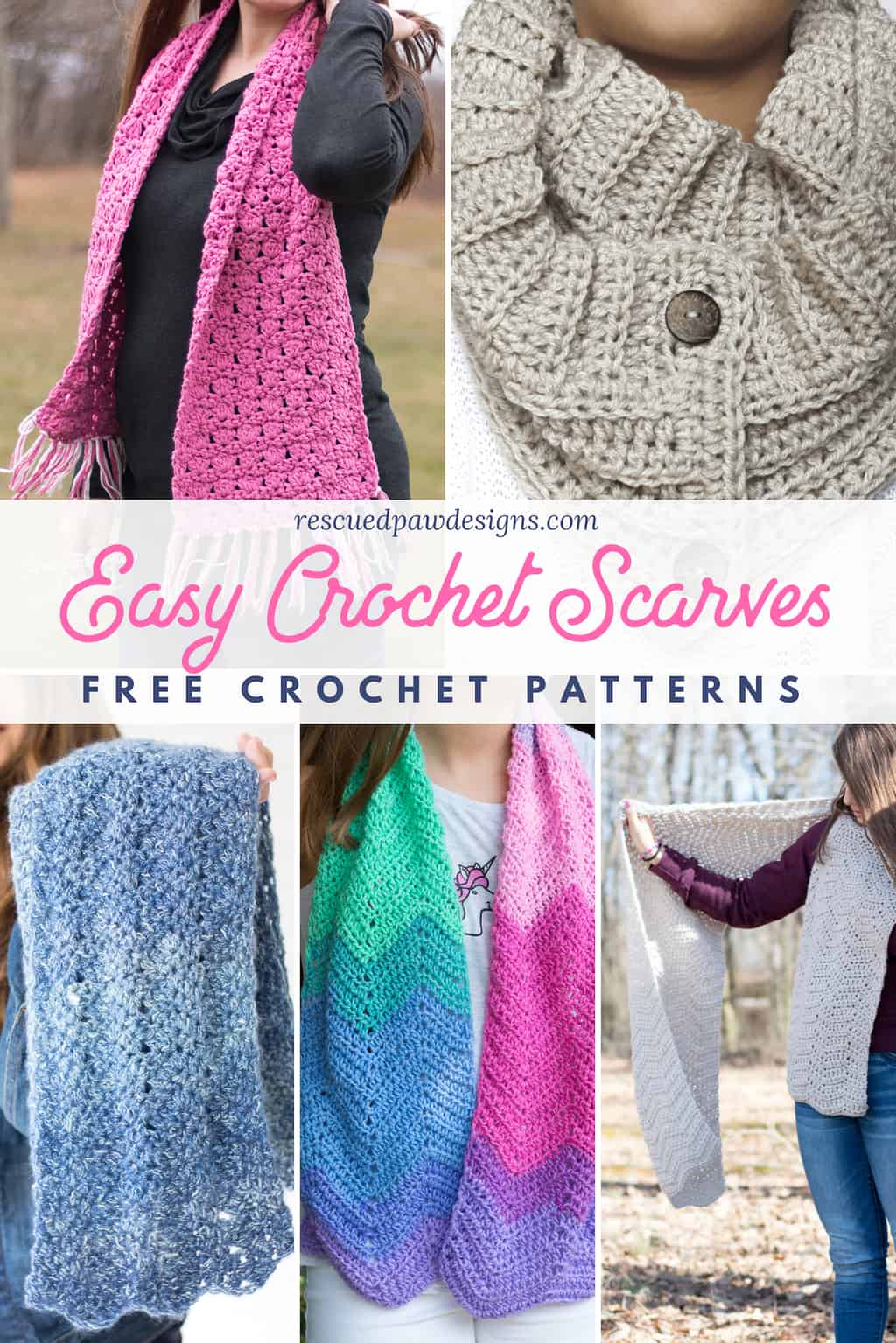 Easy Crochet Scarf Patterns 