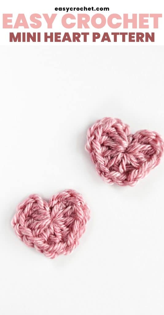 how to crochet a heart pattern