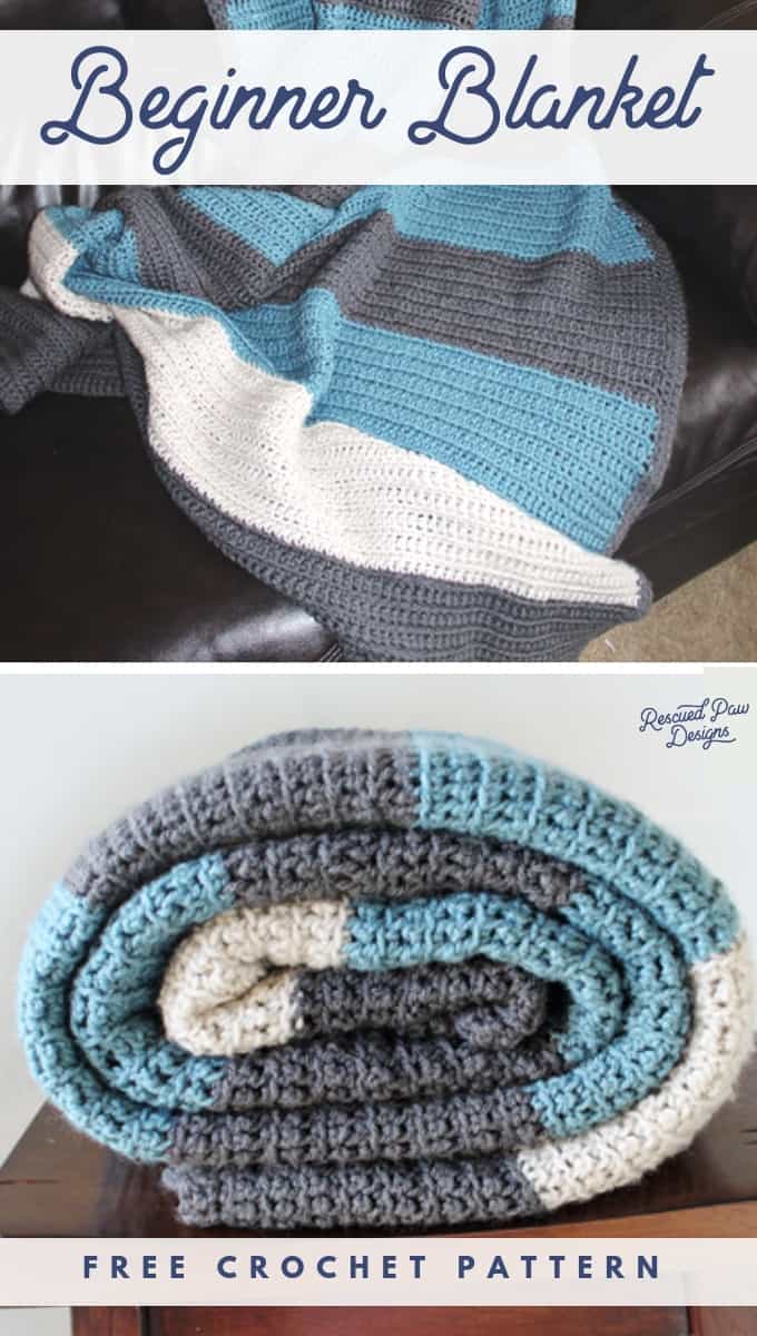 Beginner Afghan Crochet Blanket
