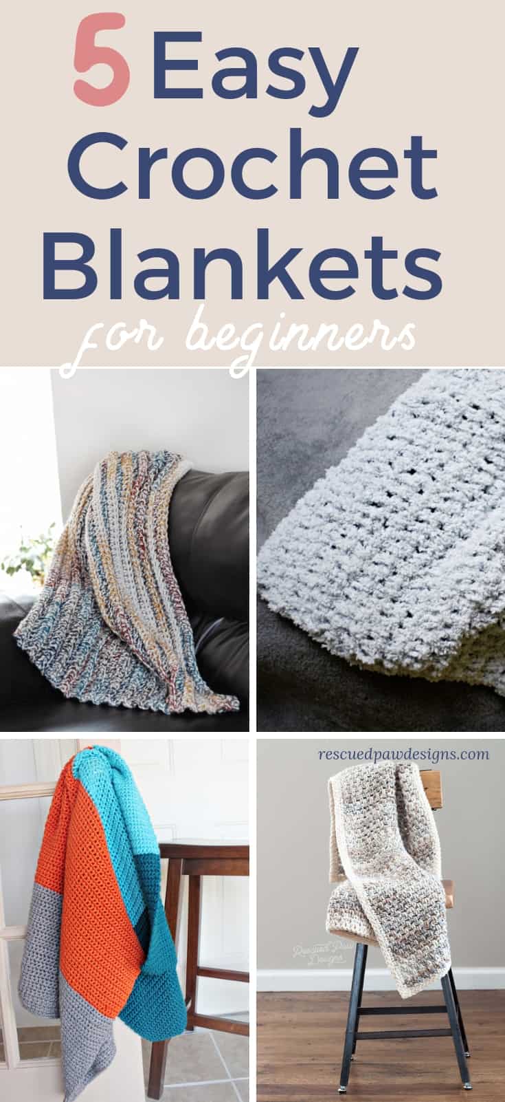 Easy Crochet Blankets for Beginners