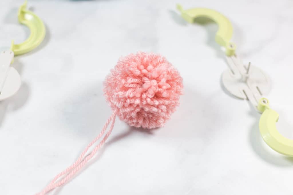 Pom Pom made with a Clover Maker