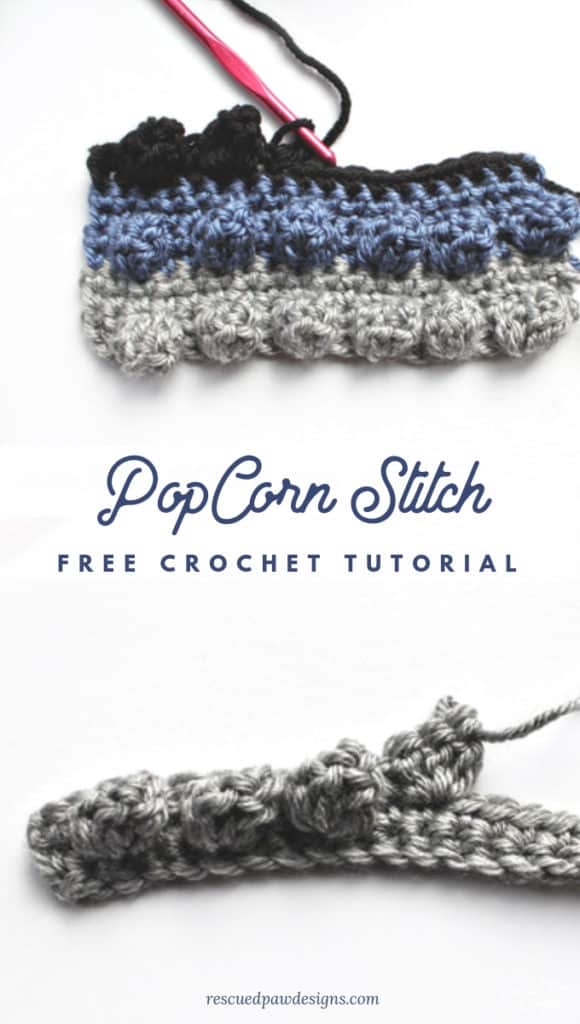 Crochet Popcorn Stitch 