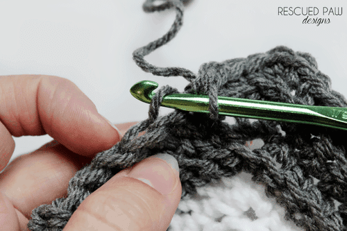 Crochet in the Back Loop