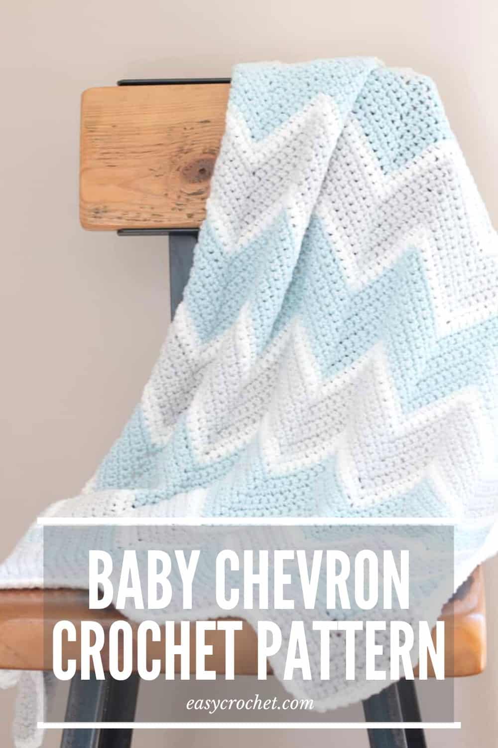 CHEVRON Baby Blanket Pattern via @easycrochetcom