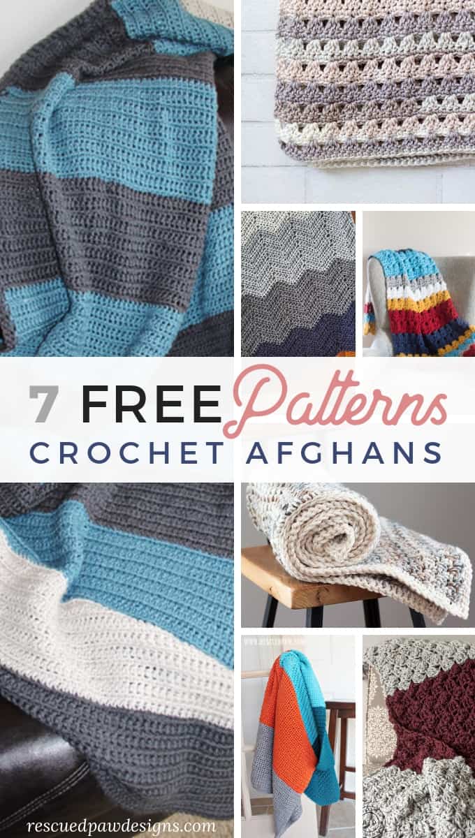 7 Free Crochet Afghan Patterns Easycrochet Com