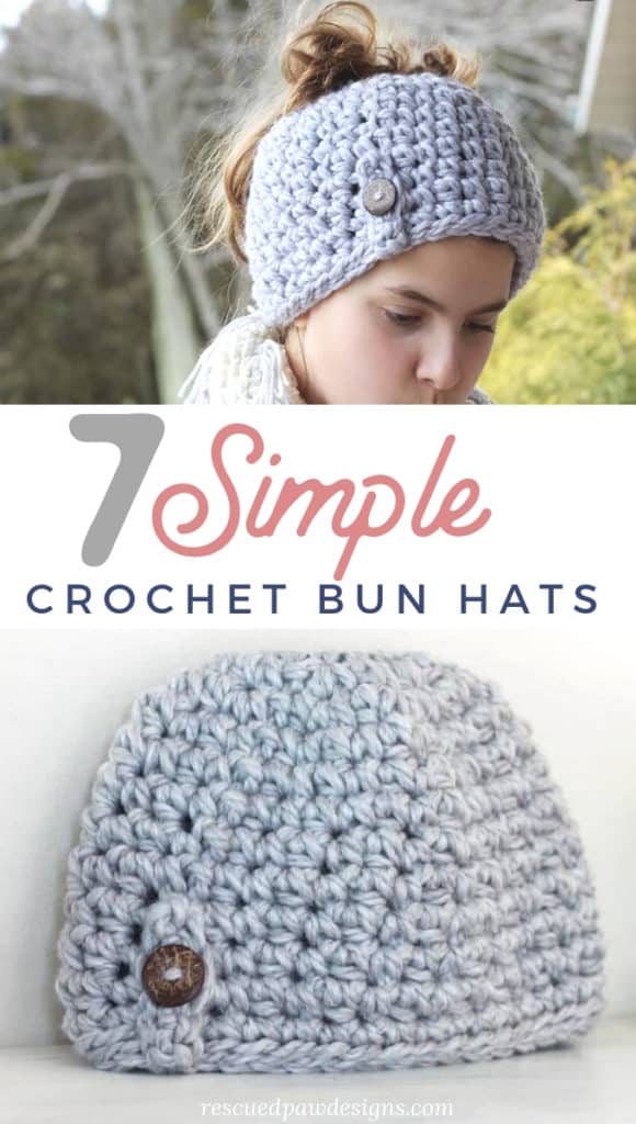 7 Free Messy Bun Crochet Patterns - Easy Crochet