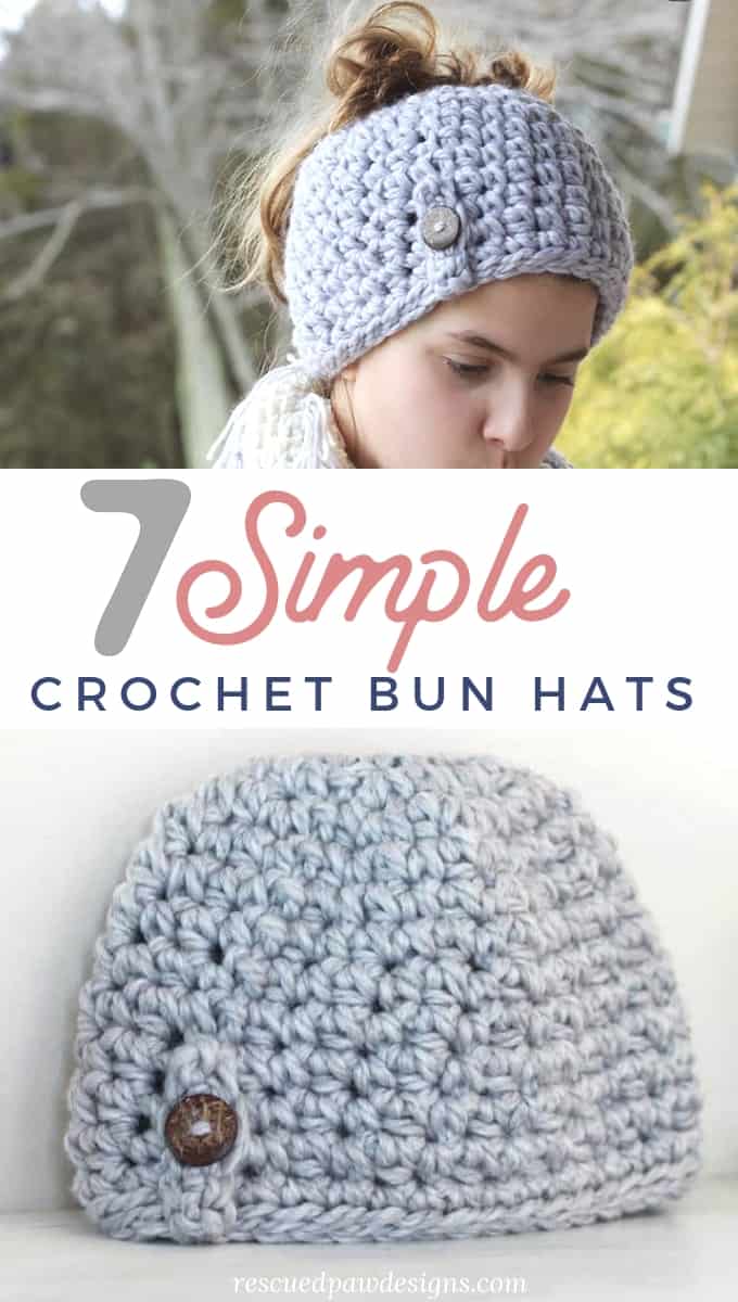 Free Messy Bun Crochet Pattern