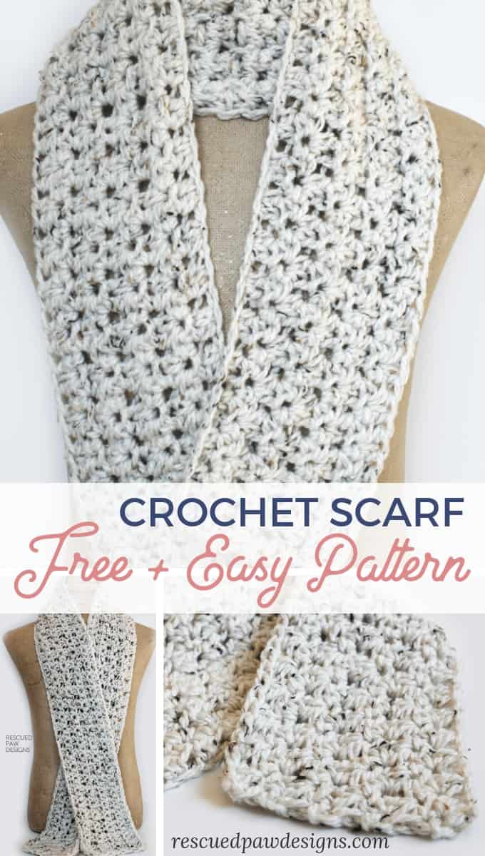 Free Crochet Scarf Pattern - Easy Crochet