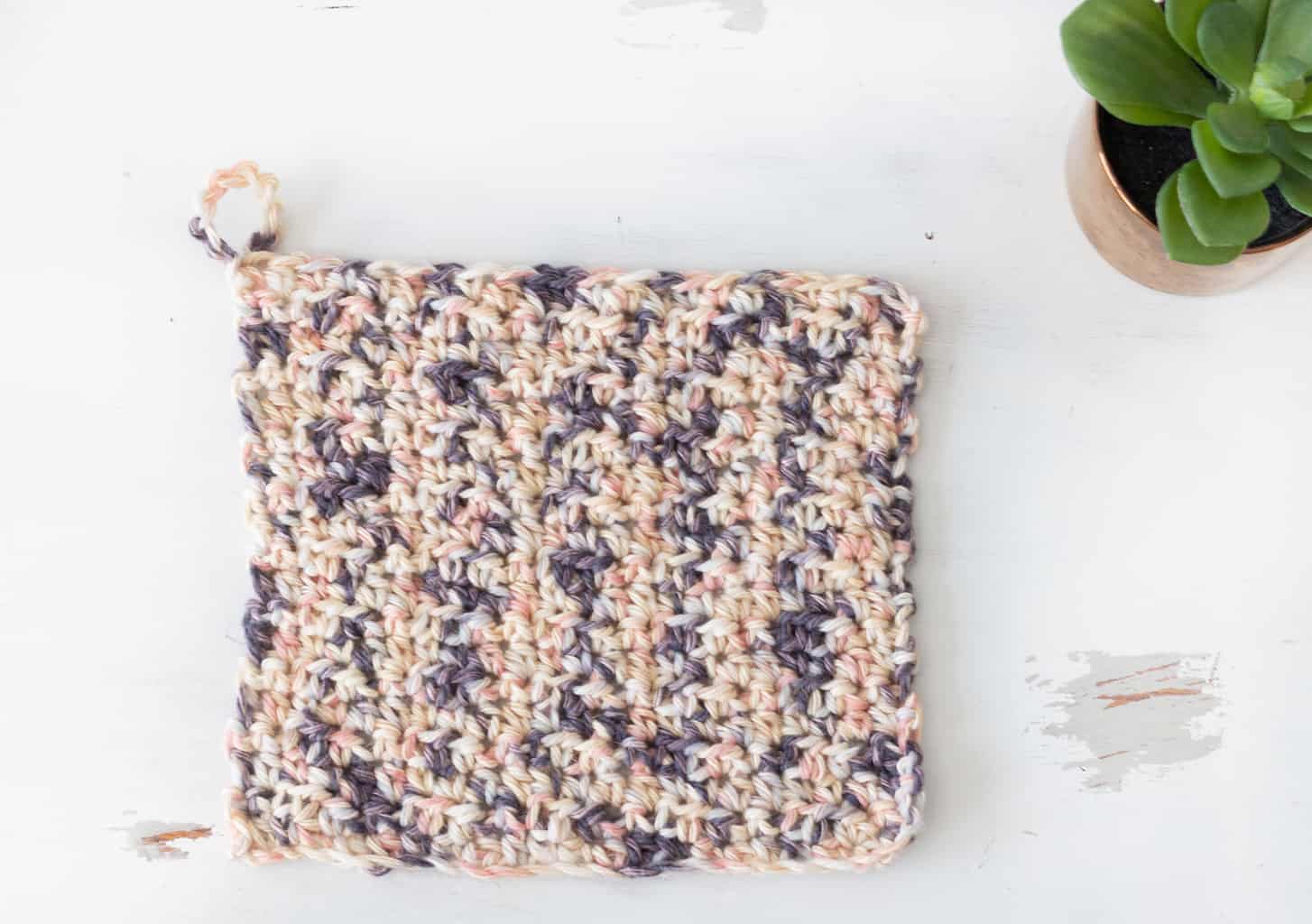 Free Crochet PotHolder Pattern