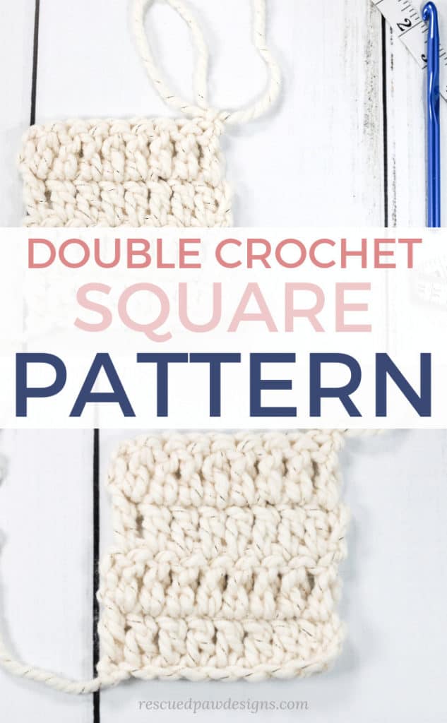 Double crochet Square pattern