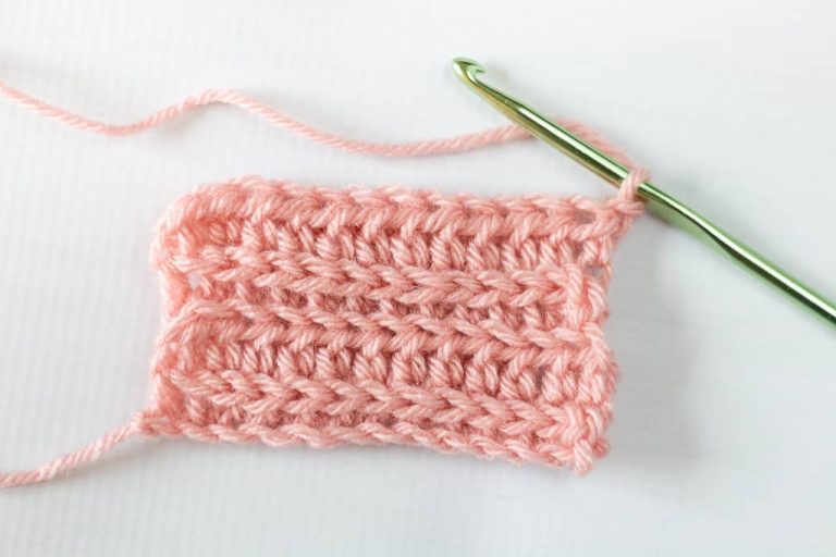 Half Double Crochet Third Loop Tutorial
