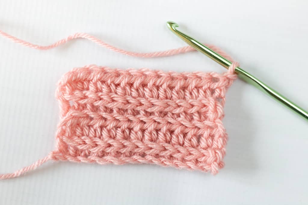 Half Double Crochet Stitch Third Loop Crochet Tutorial 