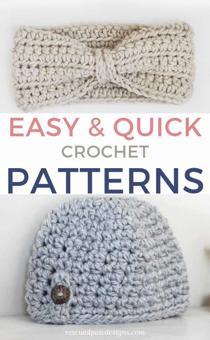 5 Quick and Easy Crochet Patterns - Easy Crochet