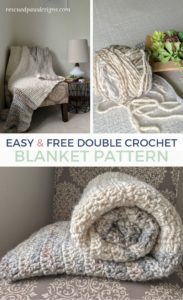 Crochet Blanket Pattern using the Double Crochet - Easy Crochet Patterns